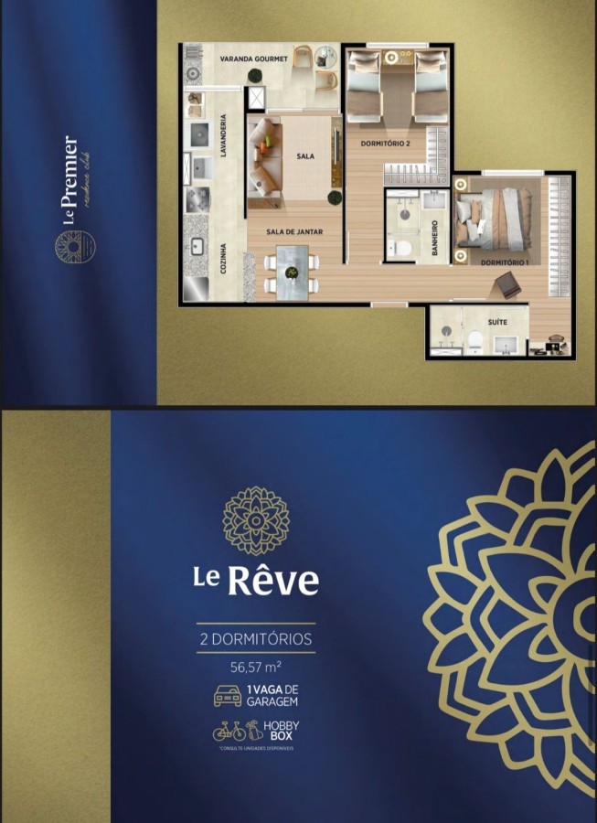 Apartamento, 2 quartos, 57 m² - Foto 10